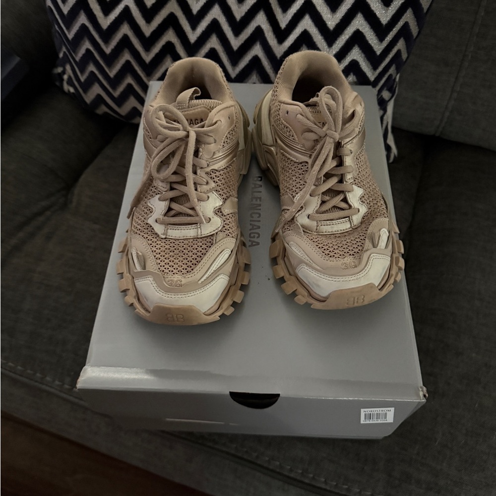 Balenciaga Beige Sneakers